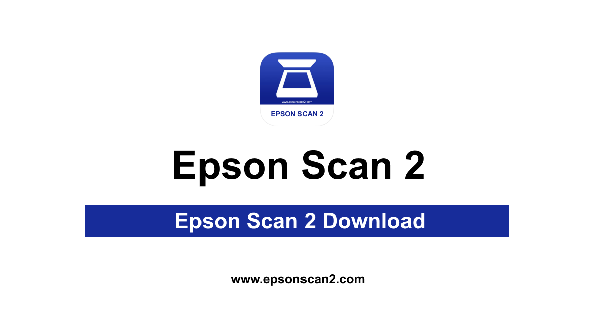download epson scan 2 mac